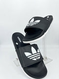 Adidas Adilette Black & White Slides / Slippers