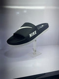 Nike Black & White Logo Slides / Slippers