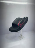 Nike "Just Do It" Black & Pink Slides / Slippers